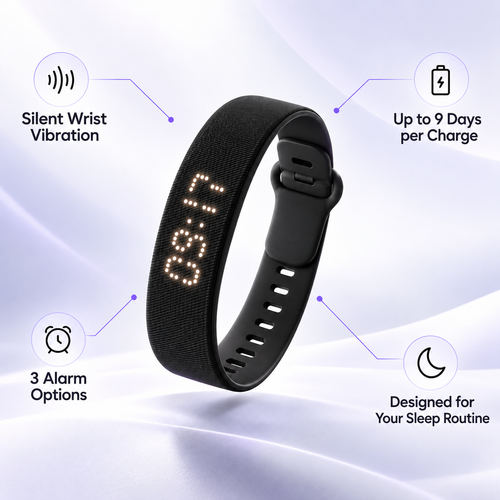 Vibrating wrist alarm